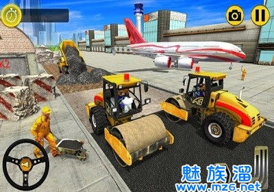 机场施工挖掘机中文版下载 机场施工挖掘机游戏官方版v1.0.1下载 魅卓网